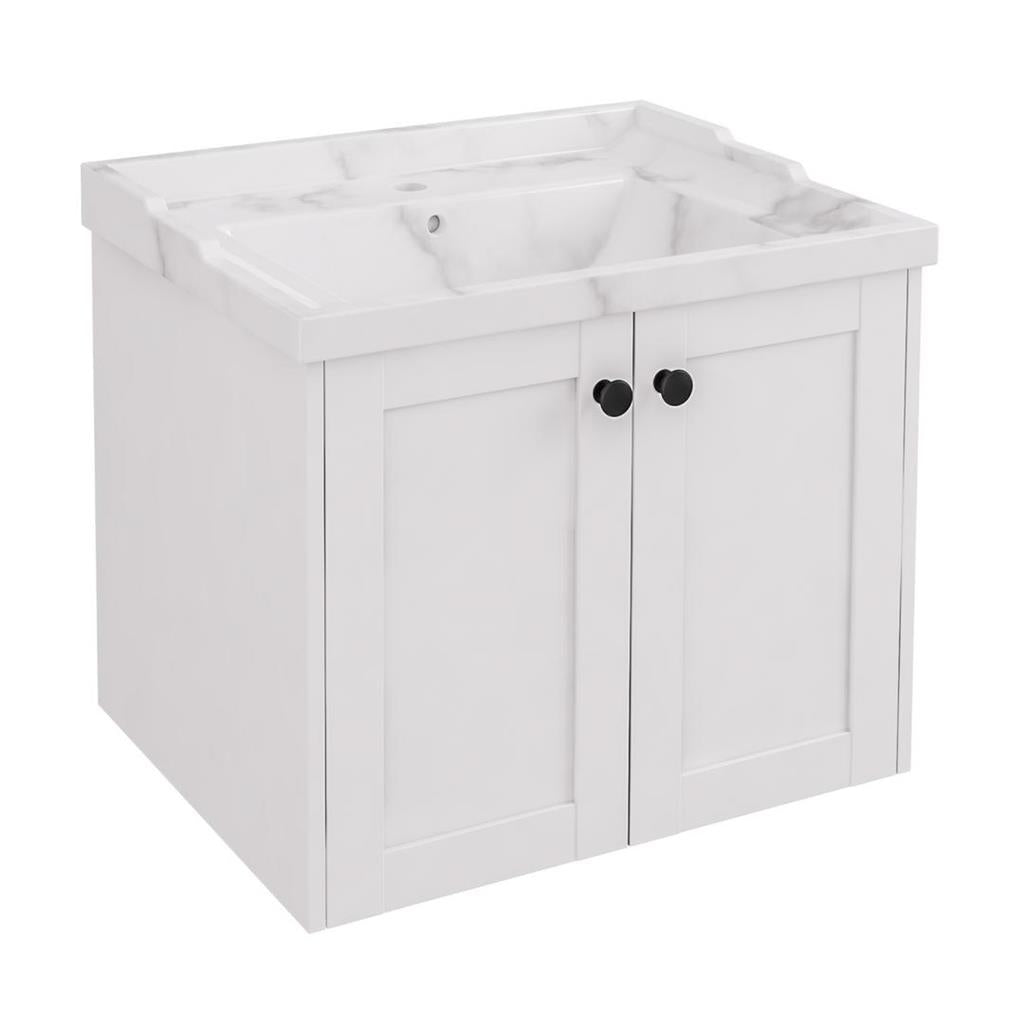 Eastbrook Hardwick hangend badmeubel 60x45 cm mat wit