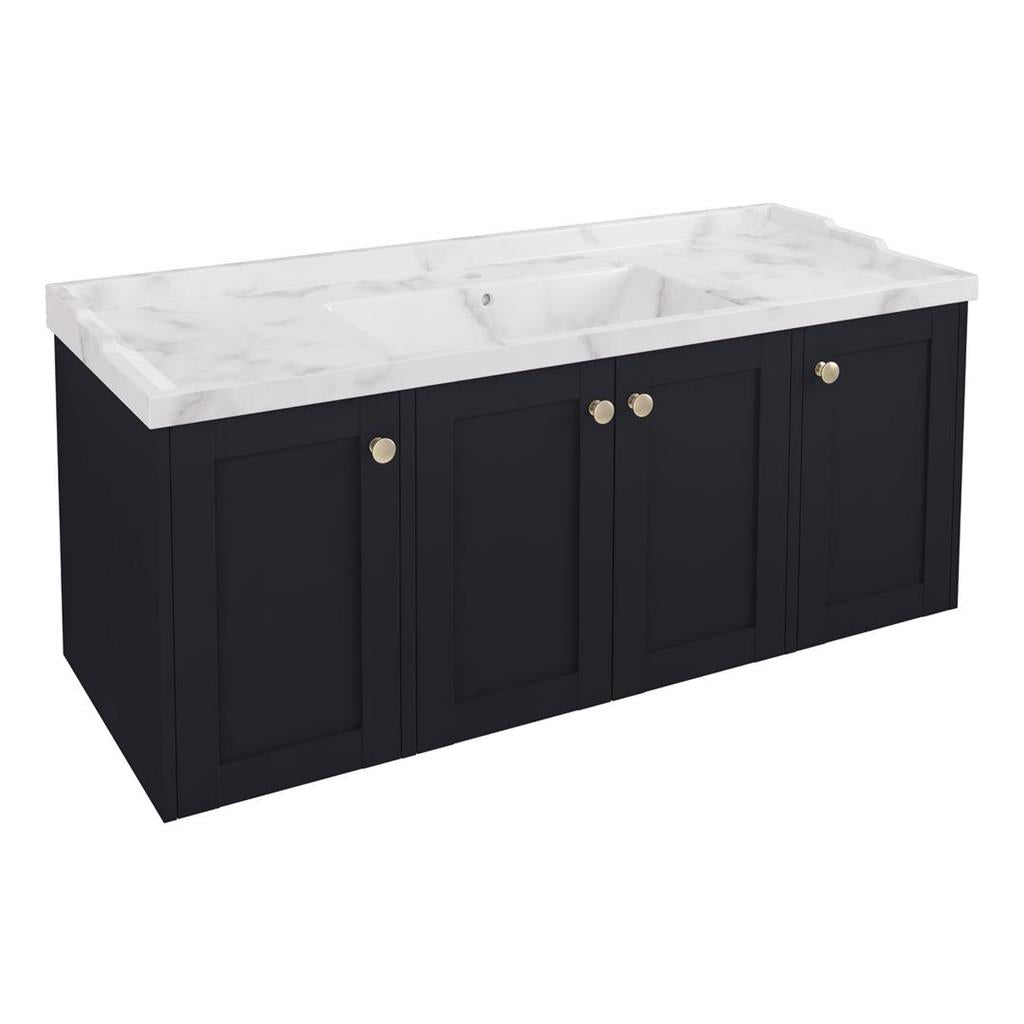 Eastbrook Hardwick hangend badmeubel 120x45 cm antraciet