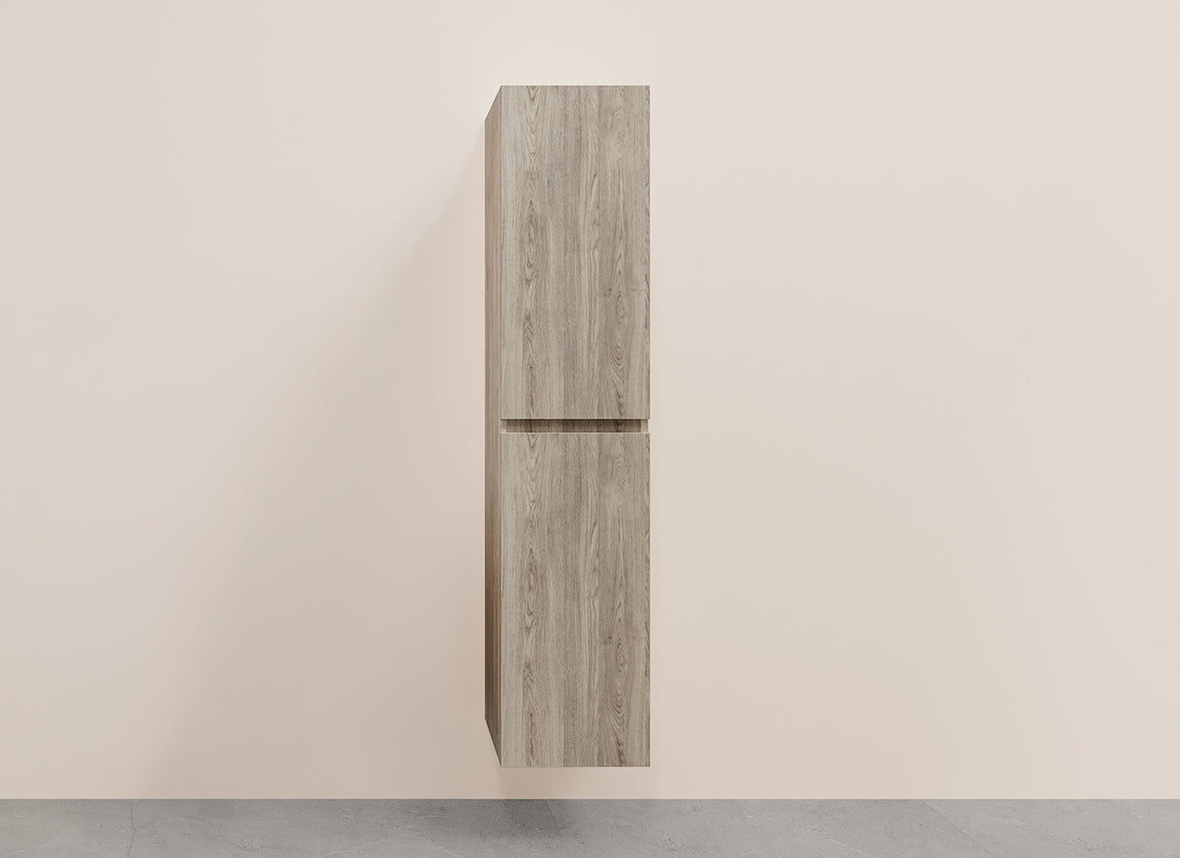 Alvara kolomkast 160x35x35 cm grijs eiken – Wiesbaden – Grijs Eiken – Kolomkast | Dealplein