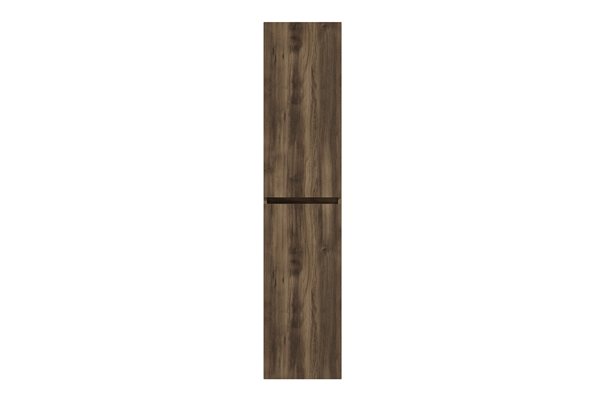Alvara kolomkast 160x35x35 cm donker eiken – Wiesbaden – Donker Eiken – Kolomkasten | Dealplein
