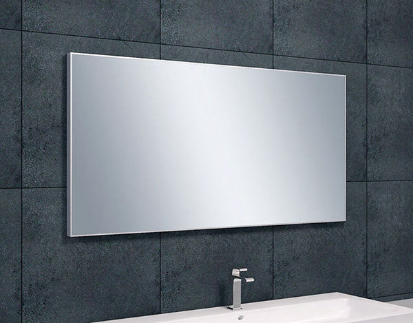 Badkamerspiegel Serra Lijst 120×60 cm Neutraal — wandmontage