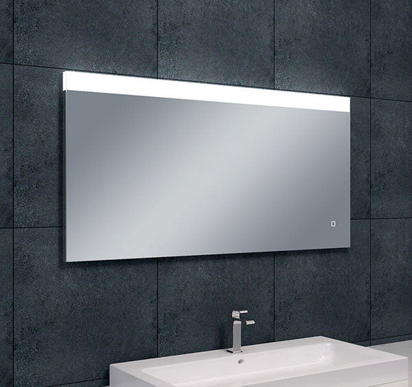 Badkamerspiegel Korver Single En 120×60 cm Neutraal — met LED-verlichting