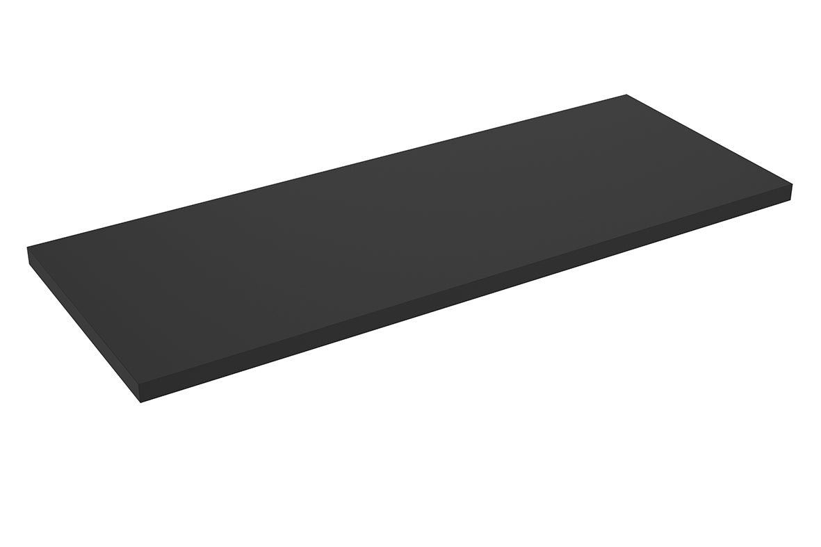 Wiesbaden Alvara topblad 120x46 cm mat zwart
