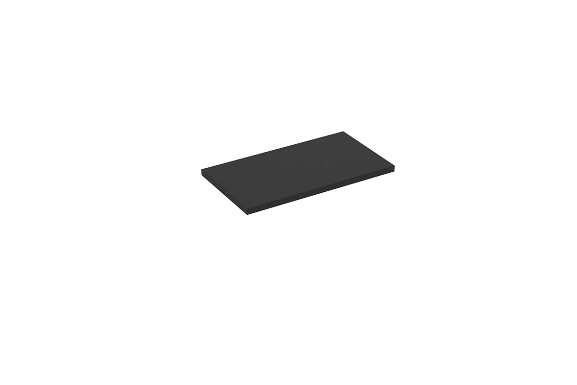 Alvara topblad 40x22 cm mat zwart – Wiesbaden – Mat Zwart – Wastafelblad | Dealplein