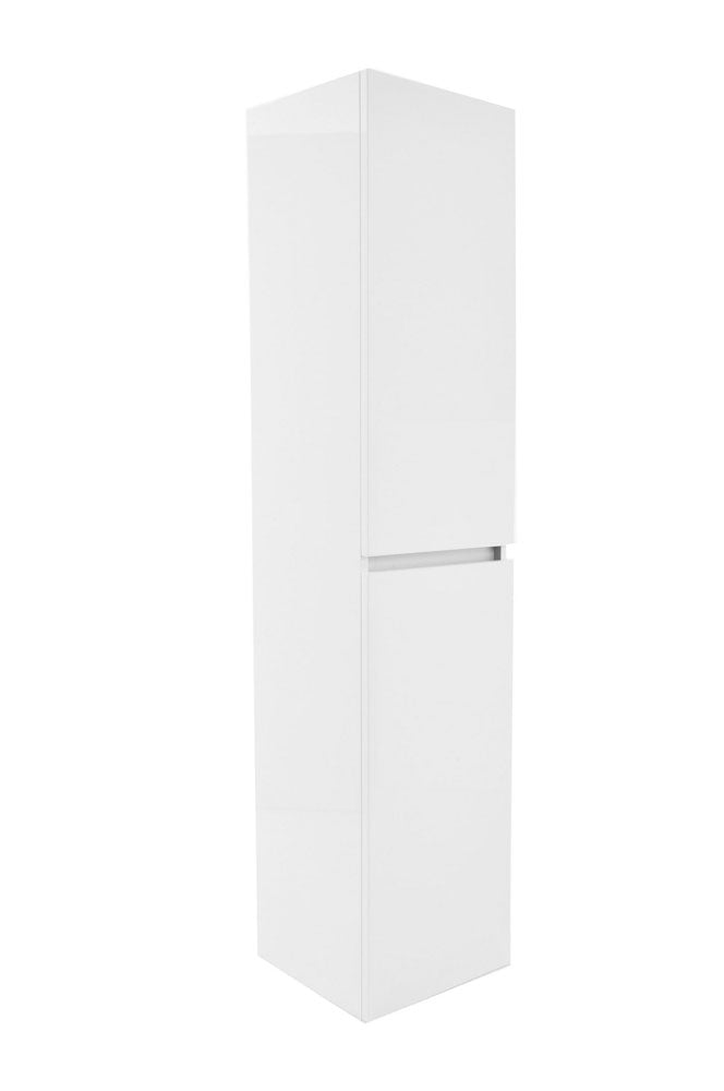 Vision kolomkast 2 deuren 160x35x35 wit – Wiesbaden – Glans Wit – Kolomkast | Dealplein