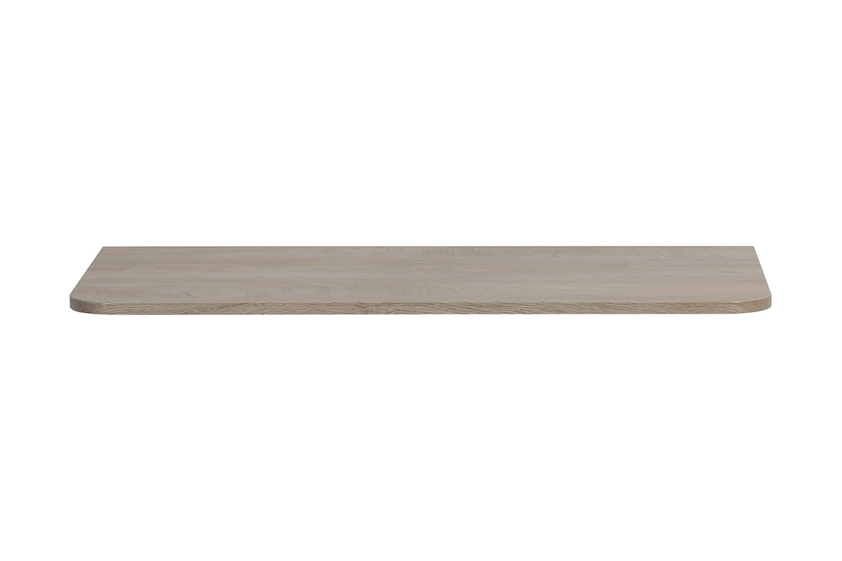Wiesbaden Sulora topblad afgeronde hoeken 100 x 48 cm licht eiken