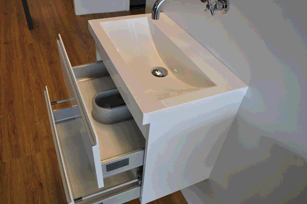 Shall onderkast 60 x 36 cm glans wit – Wiesbaden – Glans Wit – Badmeubel | Dealplein