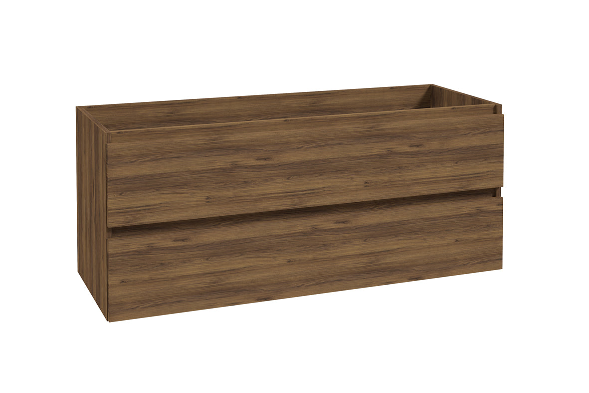 Wiesbaden Alvara onderkast met 2 laden 2 uitsparingen 120 x 46 cm warm eiken