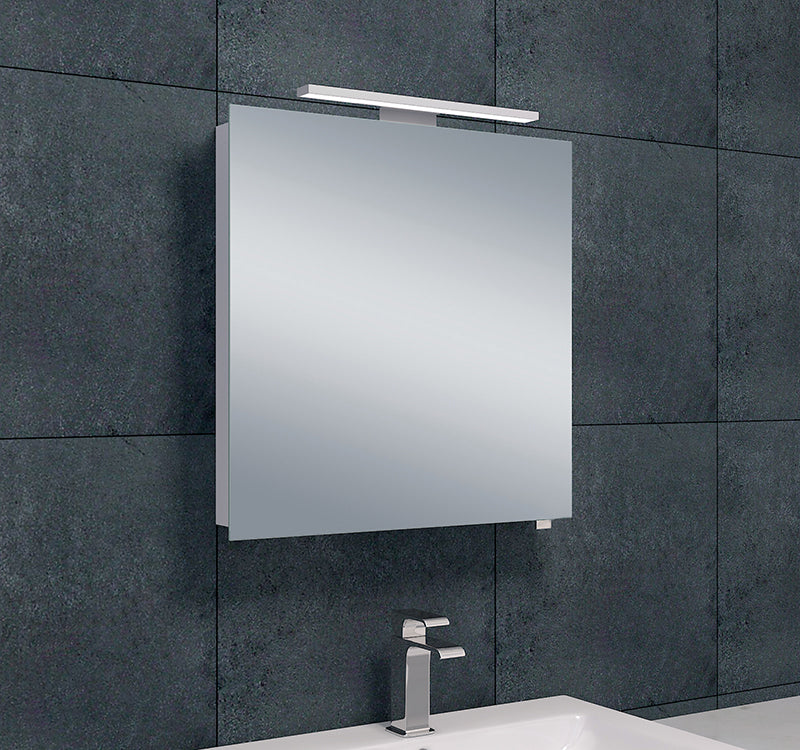 Spiegelkast Bright 60×60 cm Neutraal — met LED-verlichting