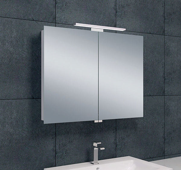Spiegelkast Xellanz Bright 80×60 cm Neutraal — met LED-verlichting
