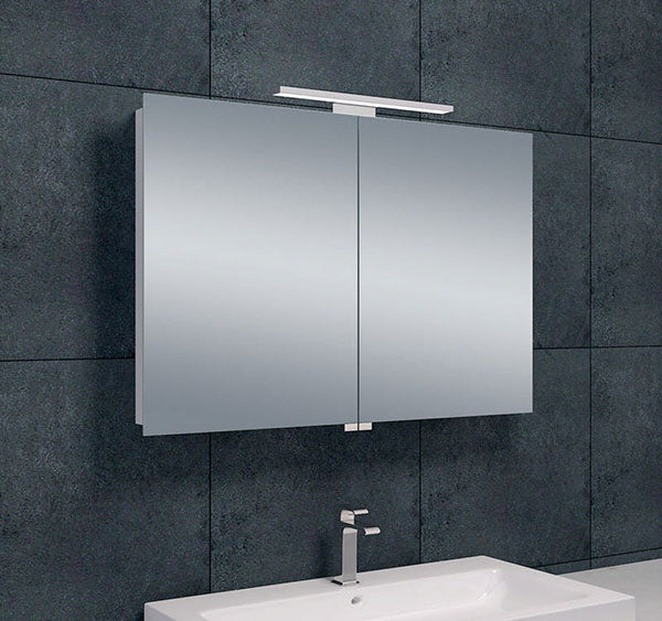 Spiegelkast Xellanz Bright 90×60 cm Neutraal — met LED-verlichting