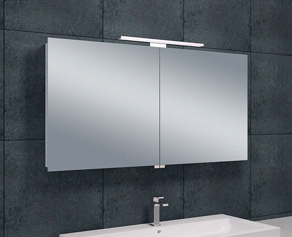 Spiegelkast Xellanz Bright 120×60 cm Neutraal — met LED-verlichting