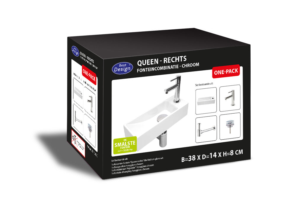 One Pack Fonteincombinatie Queen Rechts