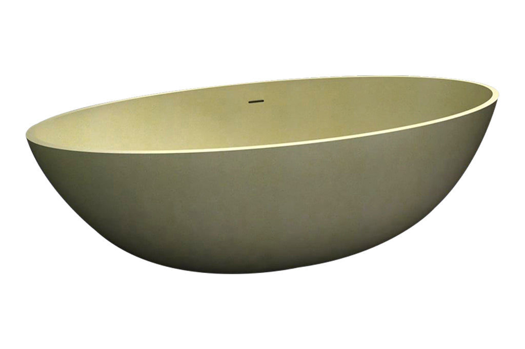New-Stone vrijstaand bad Just-Solid 180x85x52cm