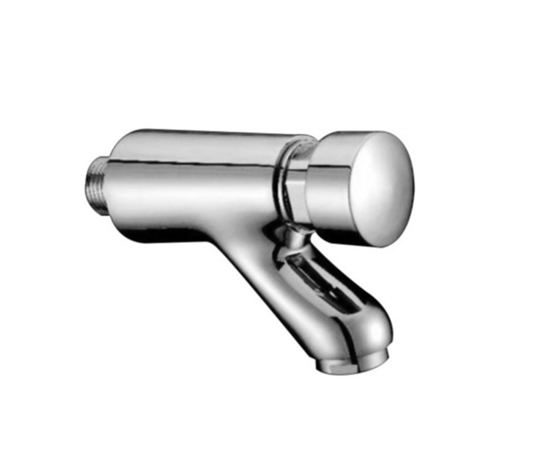 Chrome Delay-Wand Wandfonteinkraan
