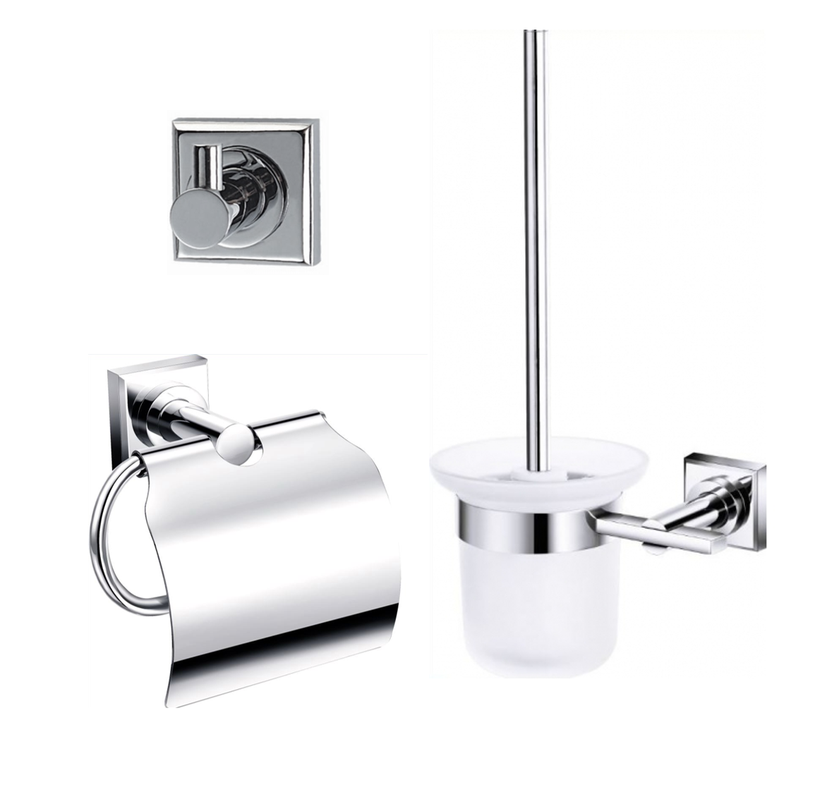 One-Pack Toilet Accessoires Set Viera