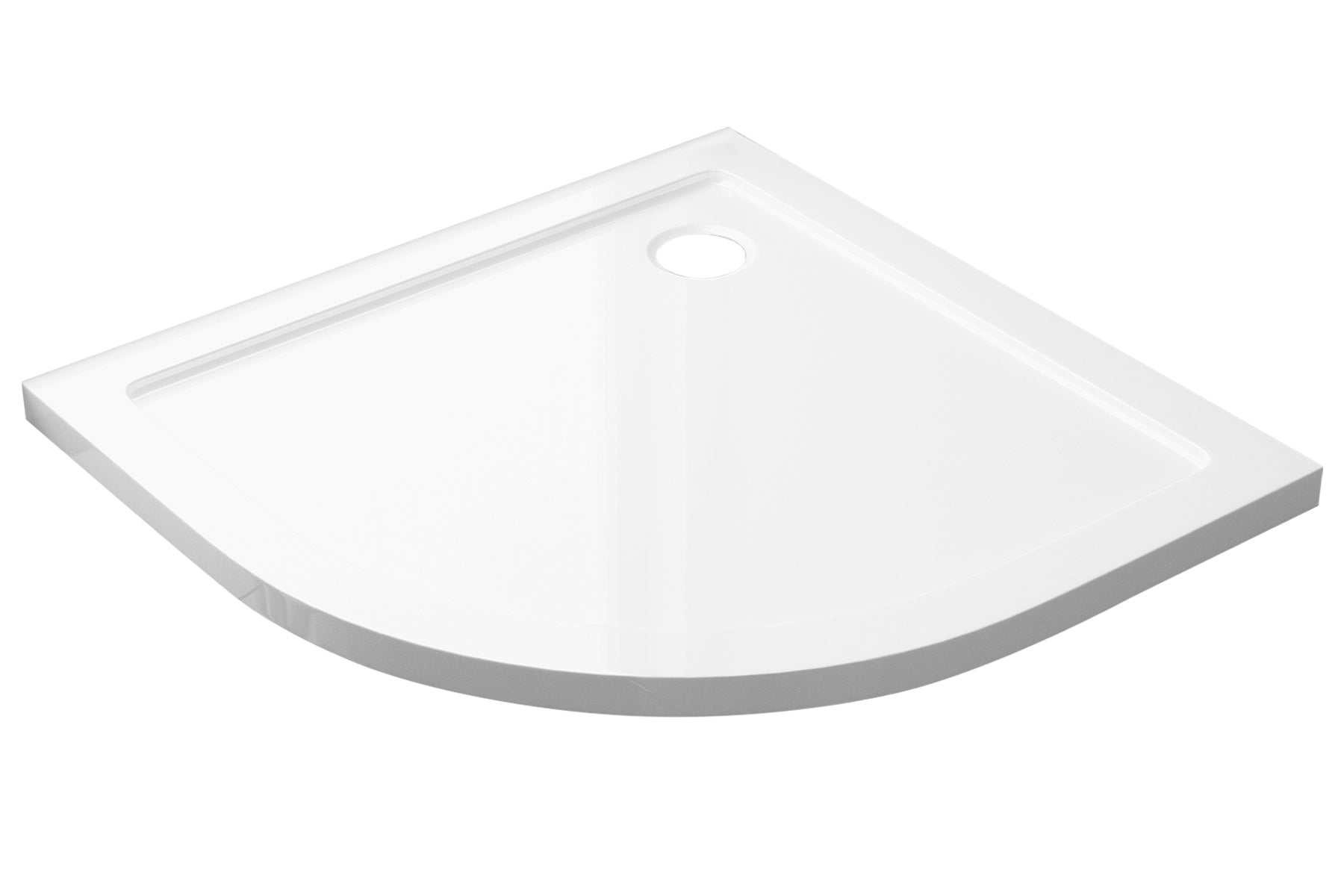 Dona Lage Douchebak 1/4 Rond 100 x 100 x 4 cm R=550