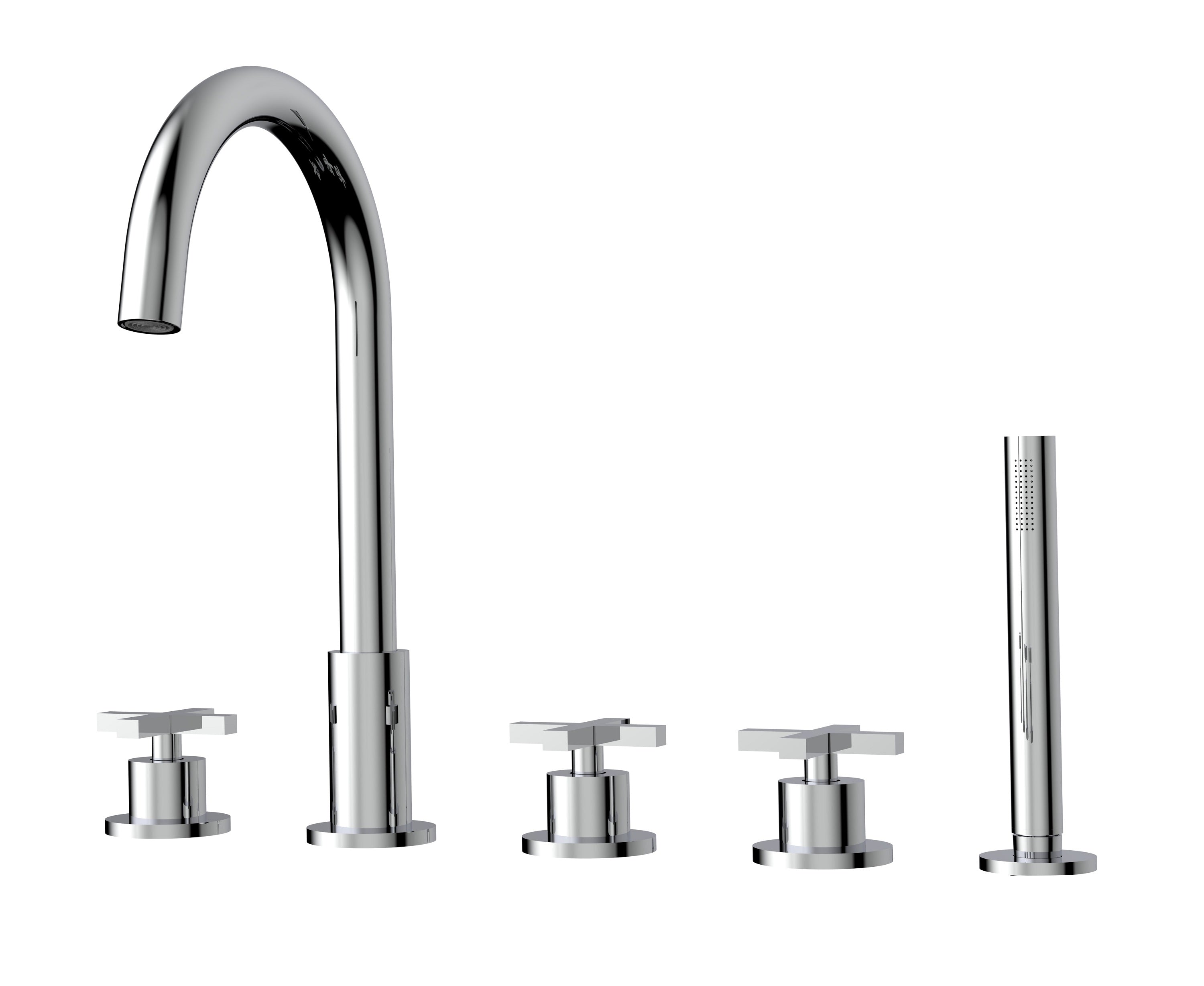 New-Jax 5-gats Badrandcombinatie