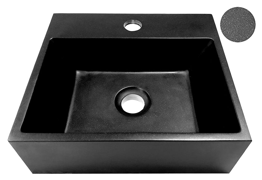 Leto fontein 33,5 x 29 x 11, 5 cm quartz – Wiesbaden – Zwart – Fonteinen | Dealplein