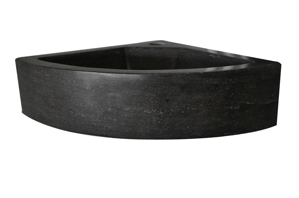 Raw hoekfontein 30x30x10 cm hardsteen gezoet – Wiesbaden – Onbekend – Fonteinen | Dealplein