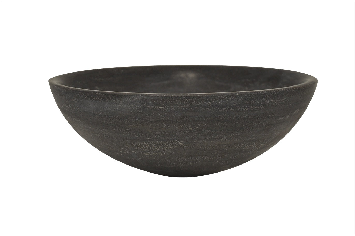 Raw waskom rond 40x14 cm hardsteen gezoet – Wiesbaden – Onbekend – Waskommen | Dealplein