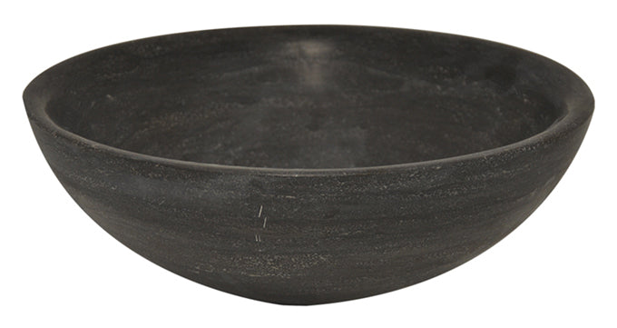 Raw waskom rond 40x14 cm hardsteen gezoet – Wiesbaden – Onbekend – Waskommen | Dealplein
