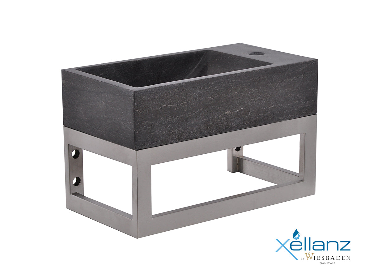 Frame voor fontein 400 x 150 x 220 mm RVS – Xellanz – RVS – Wastafeltoebehoren | Dealplein