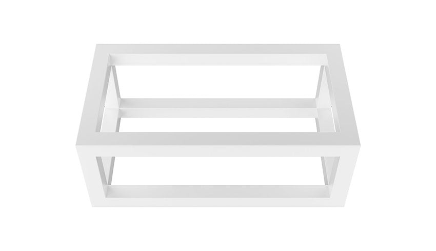 Wiesbaden Nick frame voor fontein 395 x 150 x 215 mm mat wit