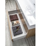 Sapho Filena Wastafelonderkast 95 X 43 X 51,5 Cm Eiken - afbeelding 2