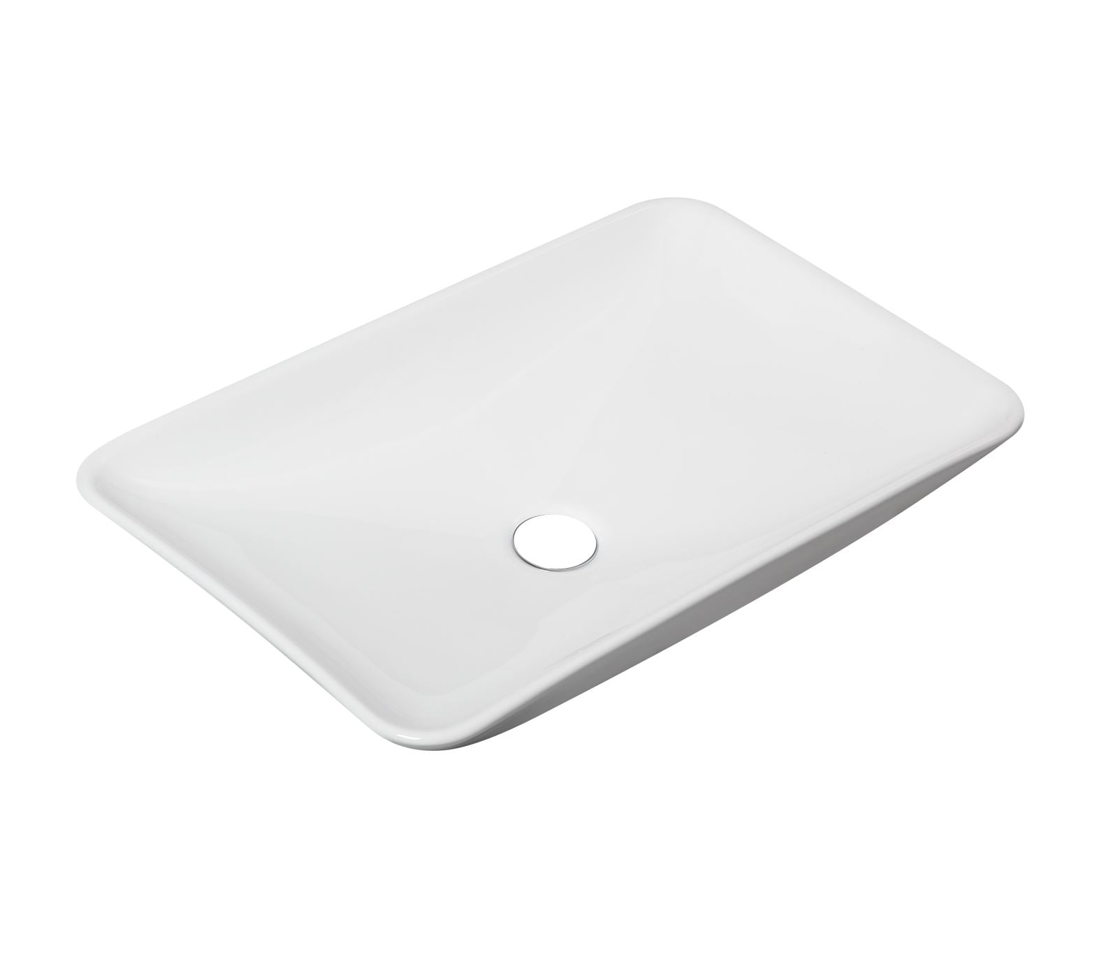 Azam Opbouw Wastafel 58x36x11,5cm