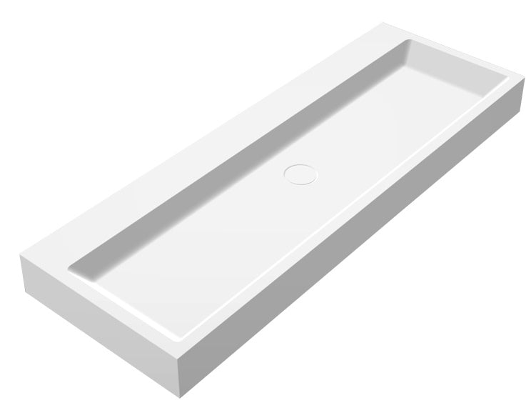 Opera-120 wastafel Just-Solid 120x50x11cm