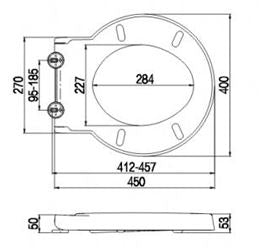 Toiletzitting Soft-Closing Hanes