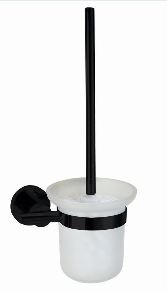 Nero Wand-Toiletborstelhouder Mat Zwart
