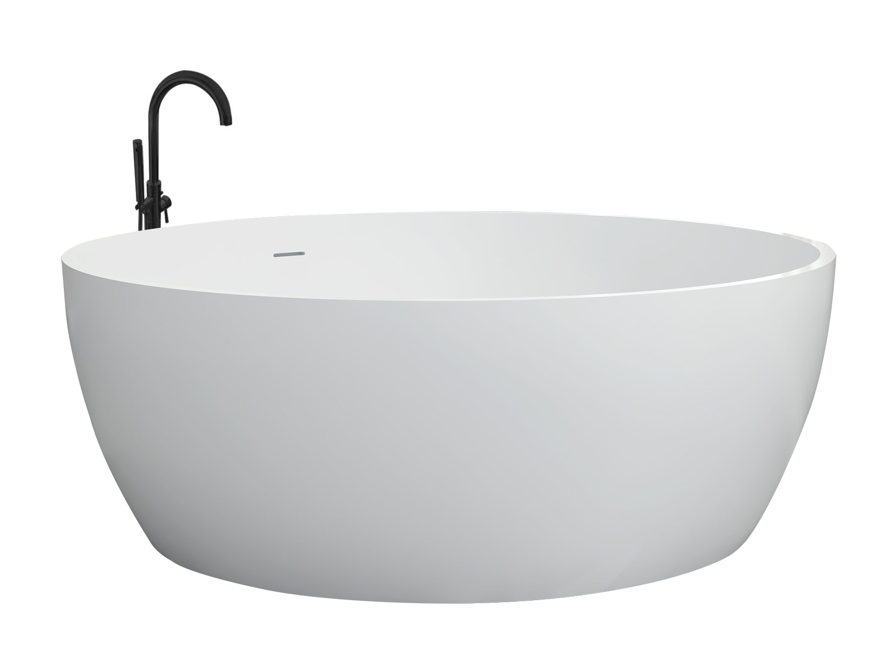 Cirkel vrijstaand bad Just-Solid diam:153 cm