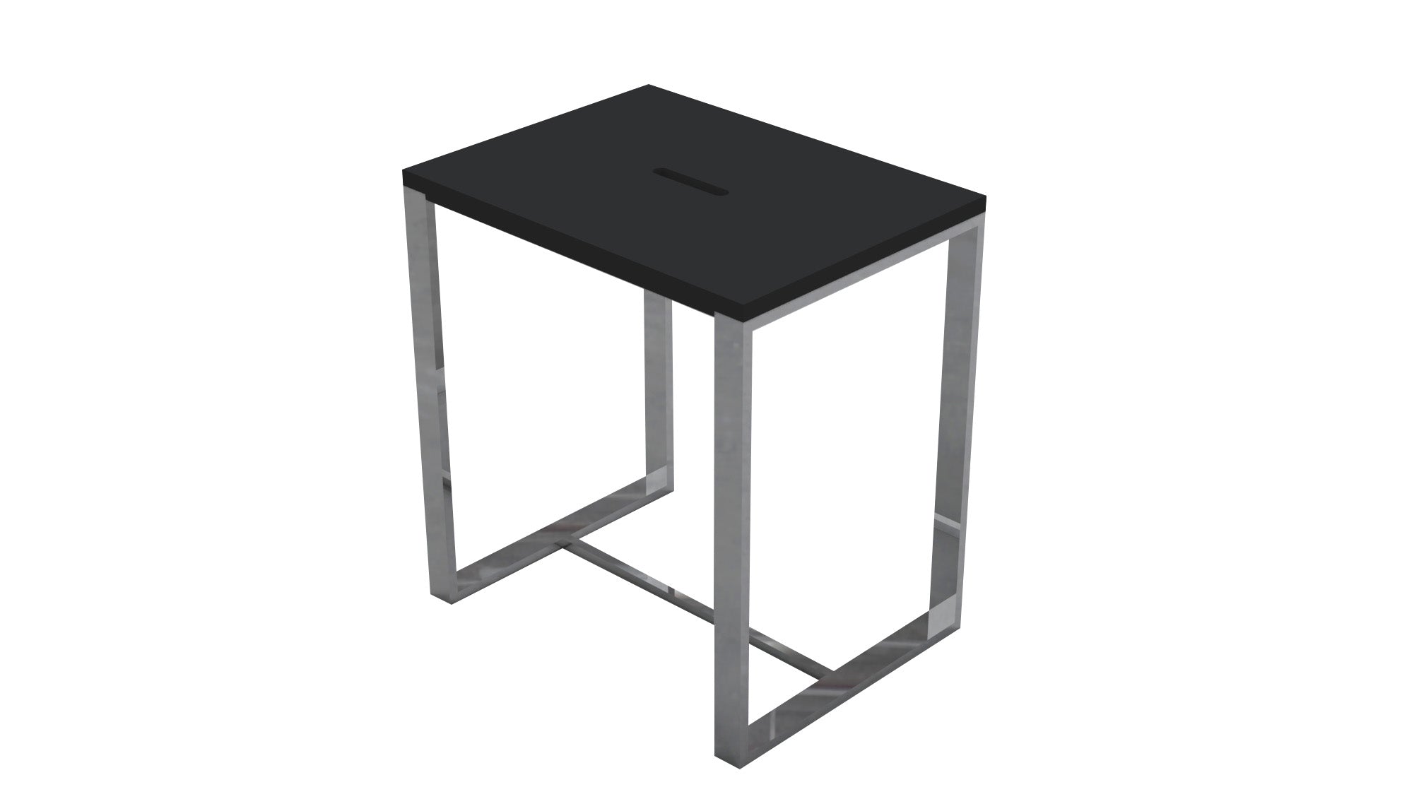 Faece-Black Stoel Just-Solid-Steel Zwart