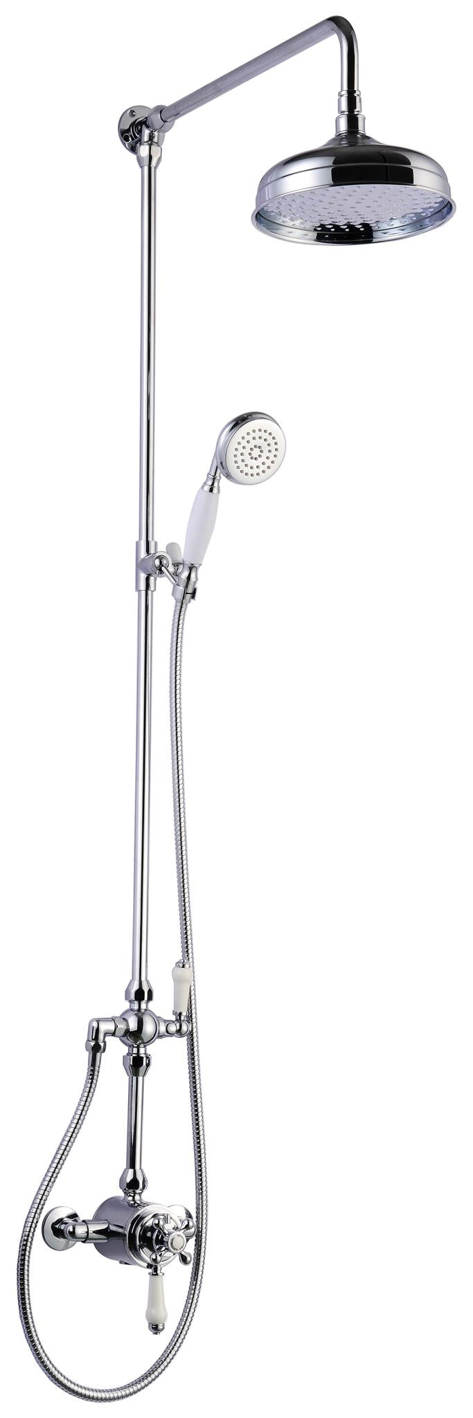 Liberty Canterbury Nostalgische Thermostatische Regendouche-Opbouwset