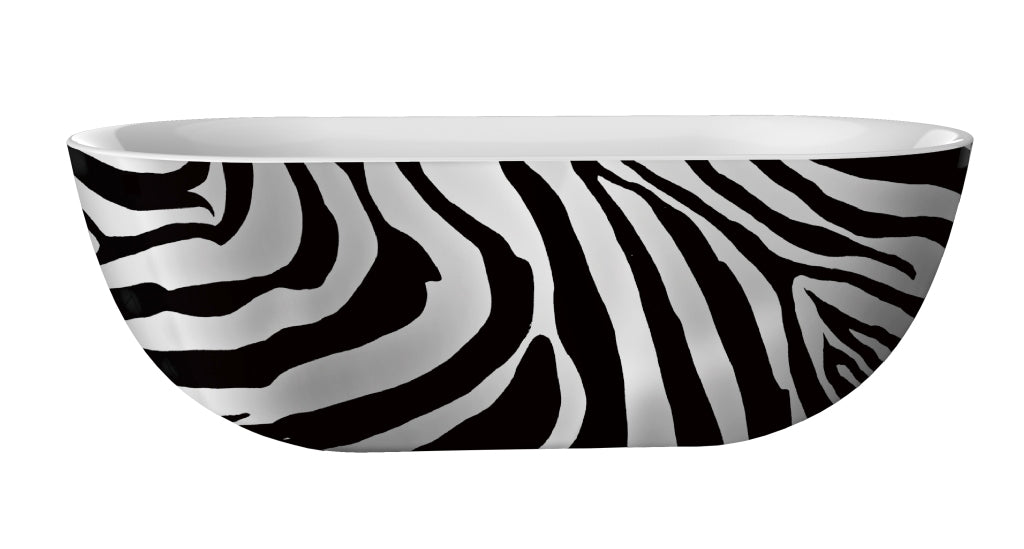 Color-Zebra vrijstaand bad 180x86x60cm