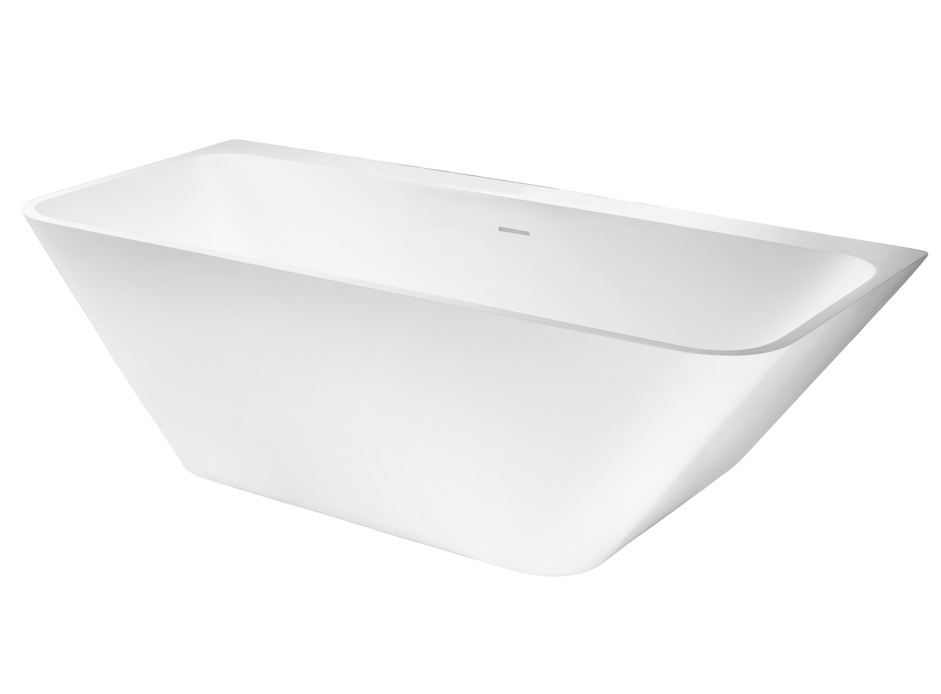 Semi-Vrijstaand-Bad Borgh Just-Solid 180x85x55cm