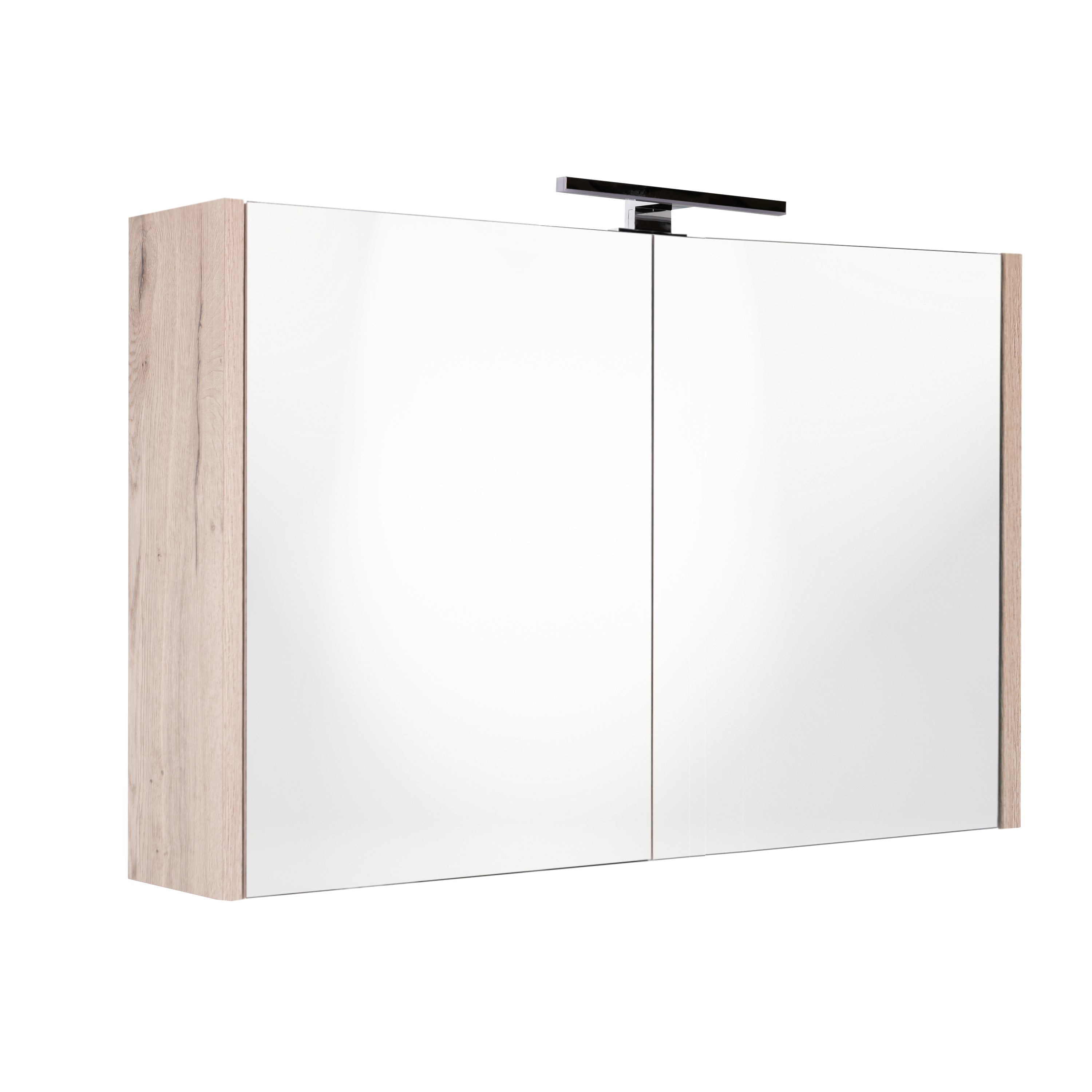 Spiegelkast Best Design Happy Halifax 100×60 cm Neutraal — met LED-verlichting