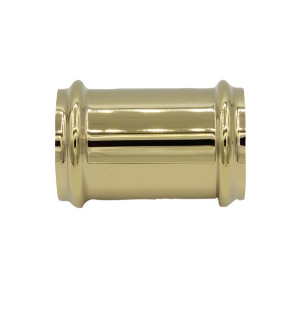 Nancy Sok (koppelstuk) 32mm Glans-Goud