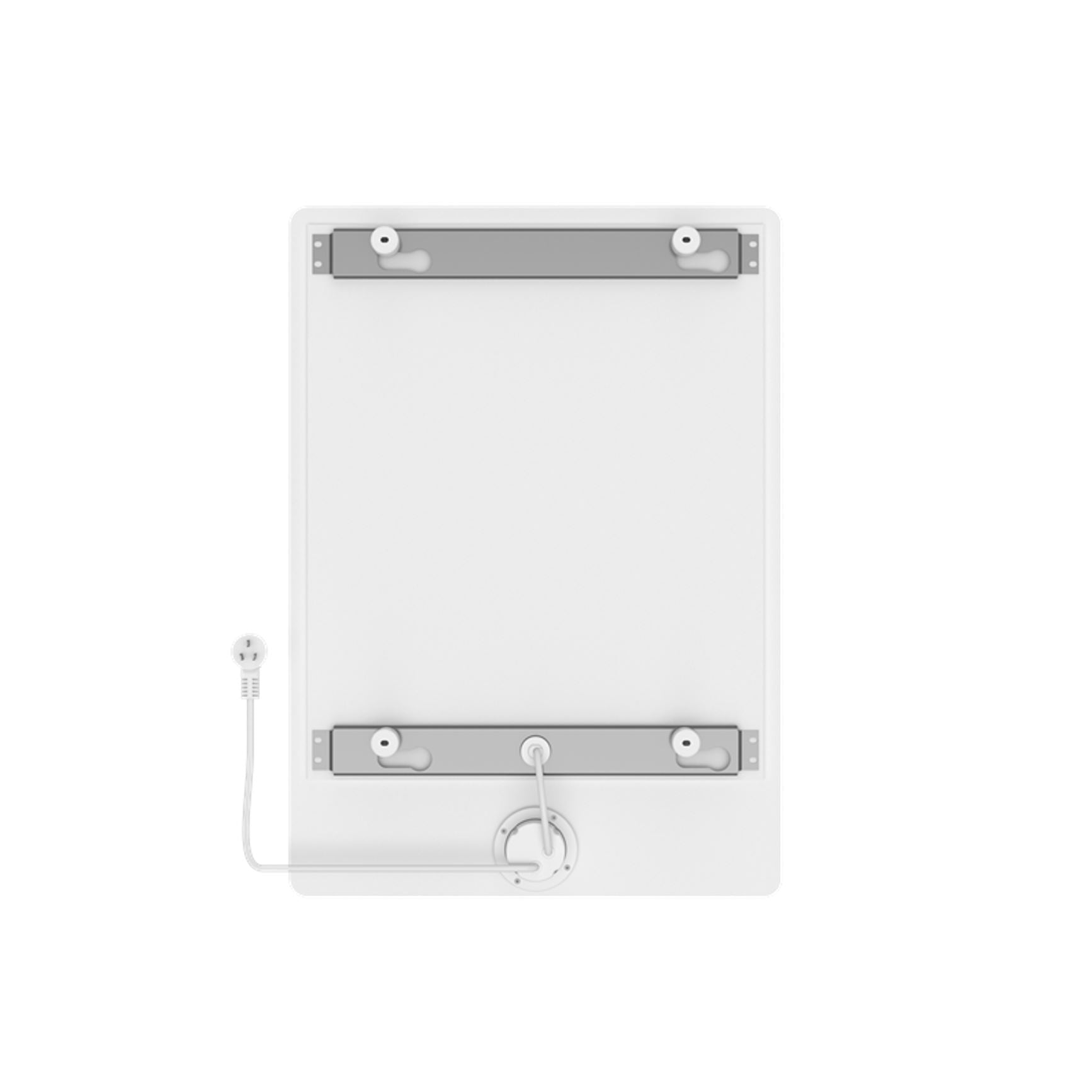 Brenner-White Elektrische Radiator Mat Wit 300W 700x500mm