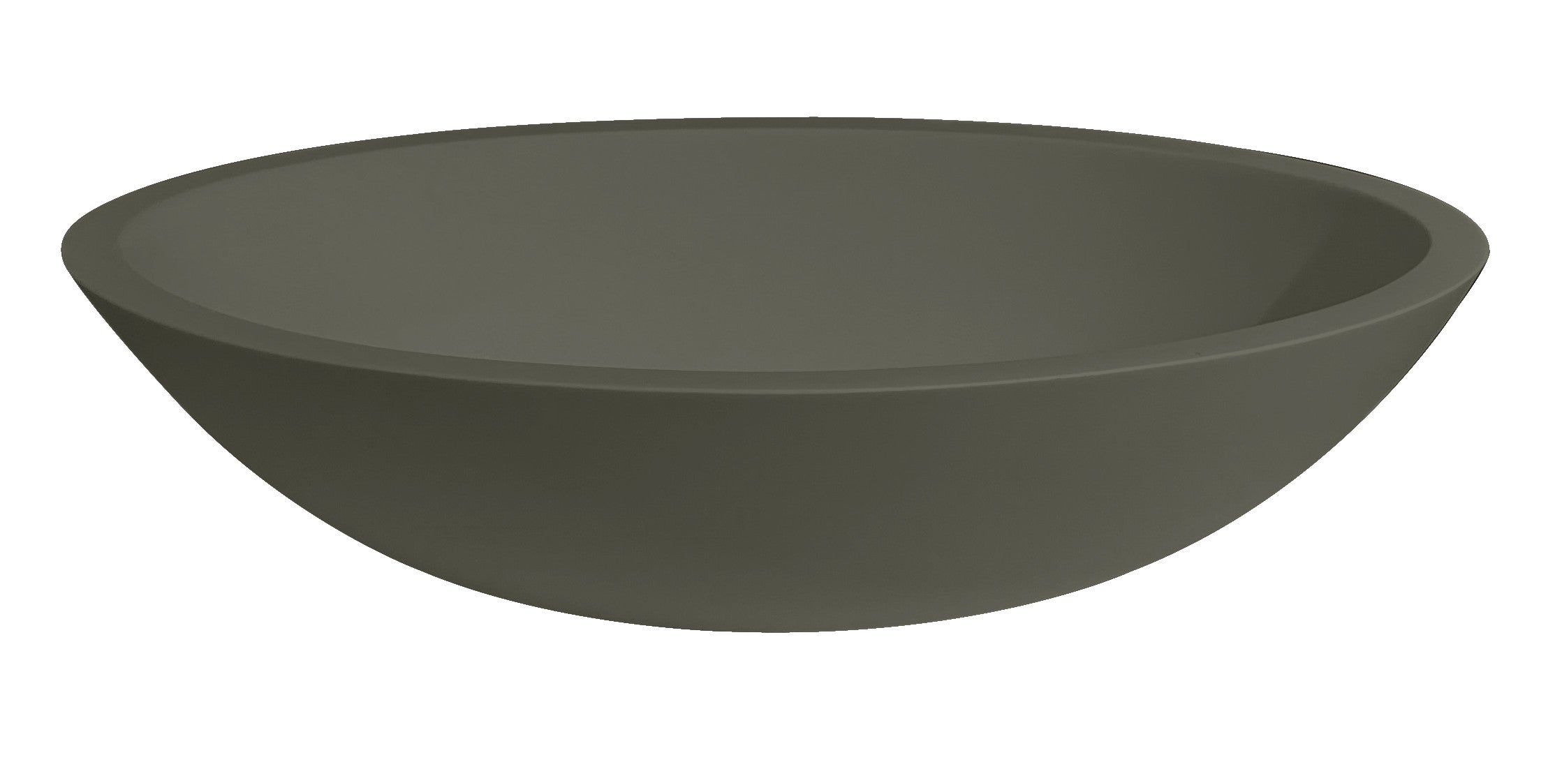 Epona Army Green Opbouw Waskom Just-Solid 52 cm