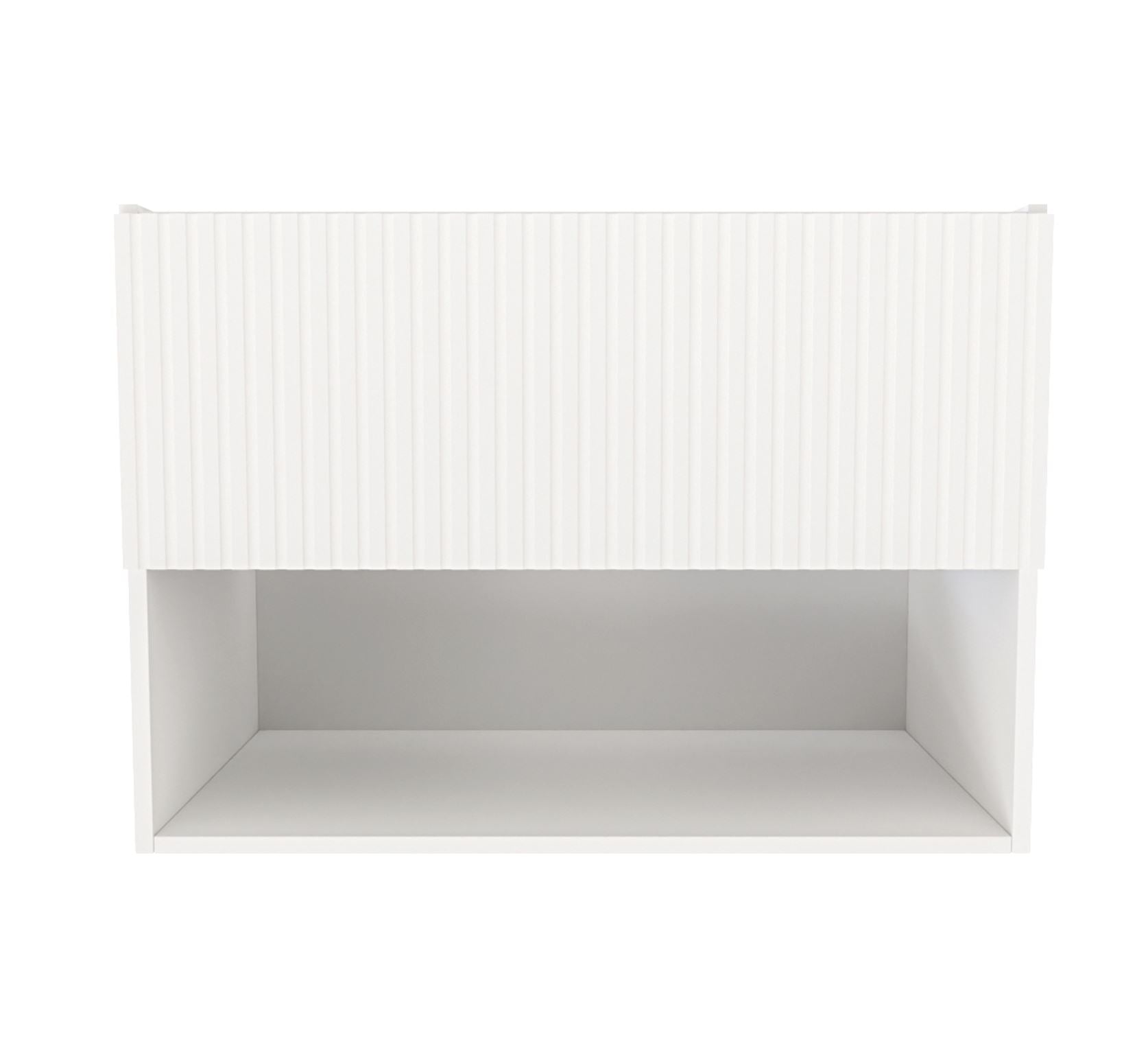 Badmeubel Rigatti-78-White-Greeploos meubel onderkast 78 cm