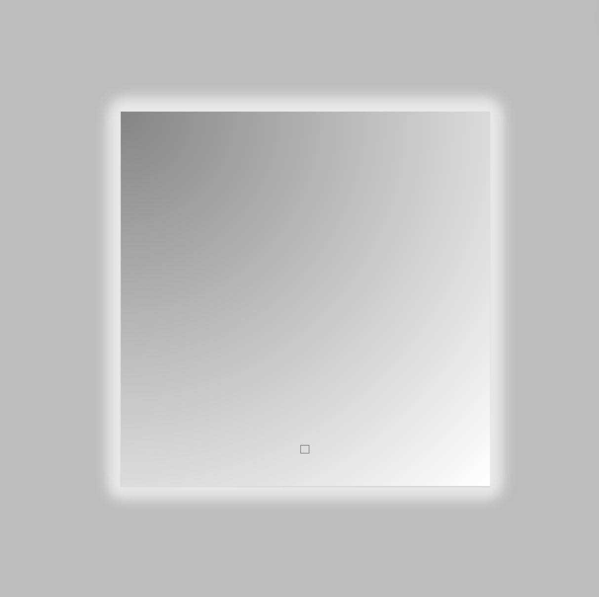Badkamerspiegel Best Design Firkant 100×100 cm Neutraal — met LED-verlichting