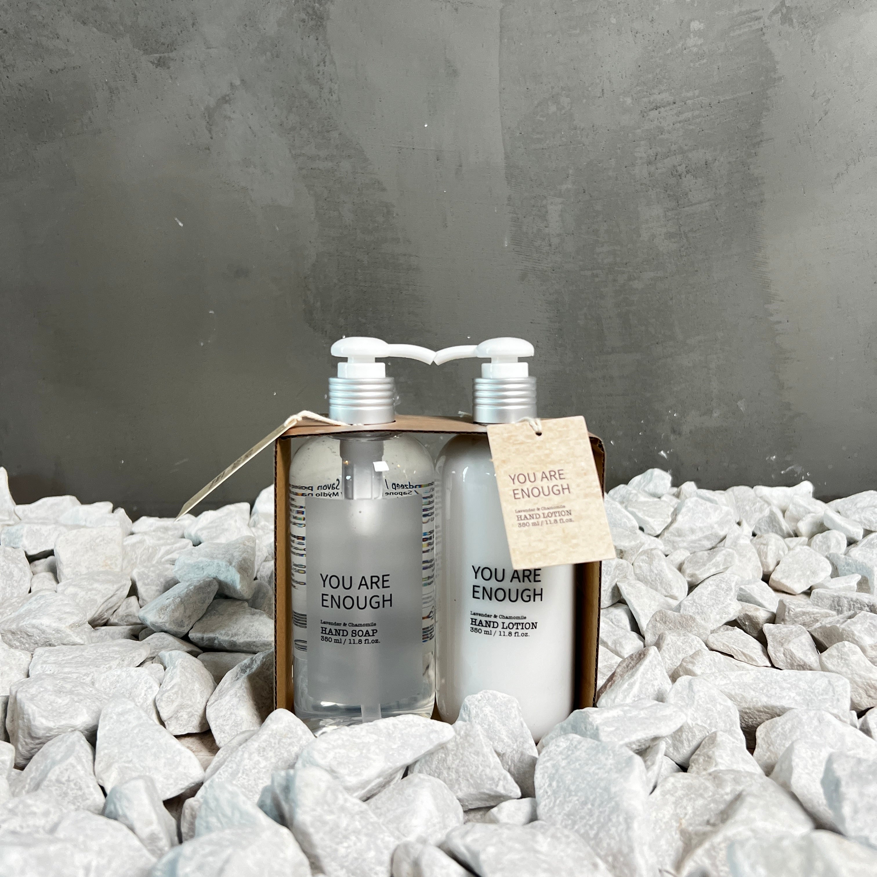 Doos à 12 stuks handzeep & handlotion 350 ml