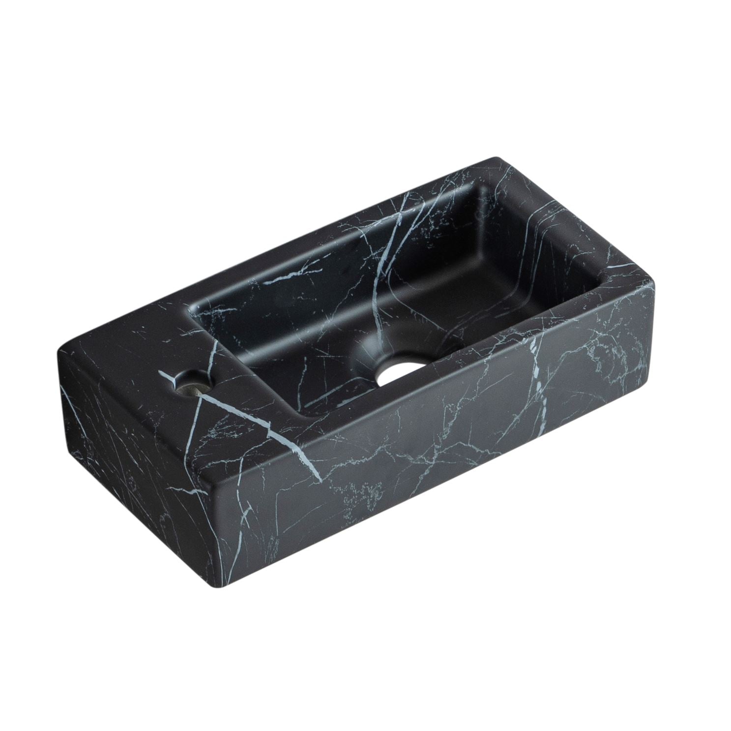 Allure-Black Fontein Links 36 x 18 x 9 cm