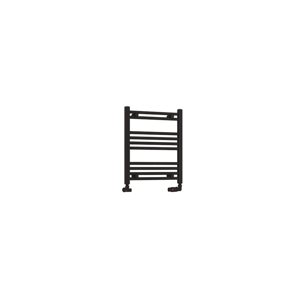 Eastbrook Wendover handdoekradiator 50x60cm 329W Mat Zwart