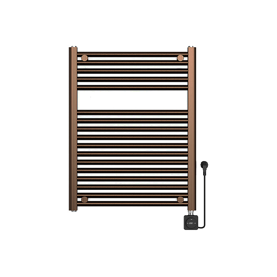 Wiesbaden Elara elektrische radiator Smart WiFi 76,6 x 60 cm geborsteld brons koper PVD