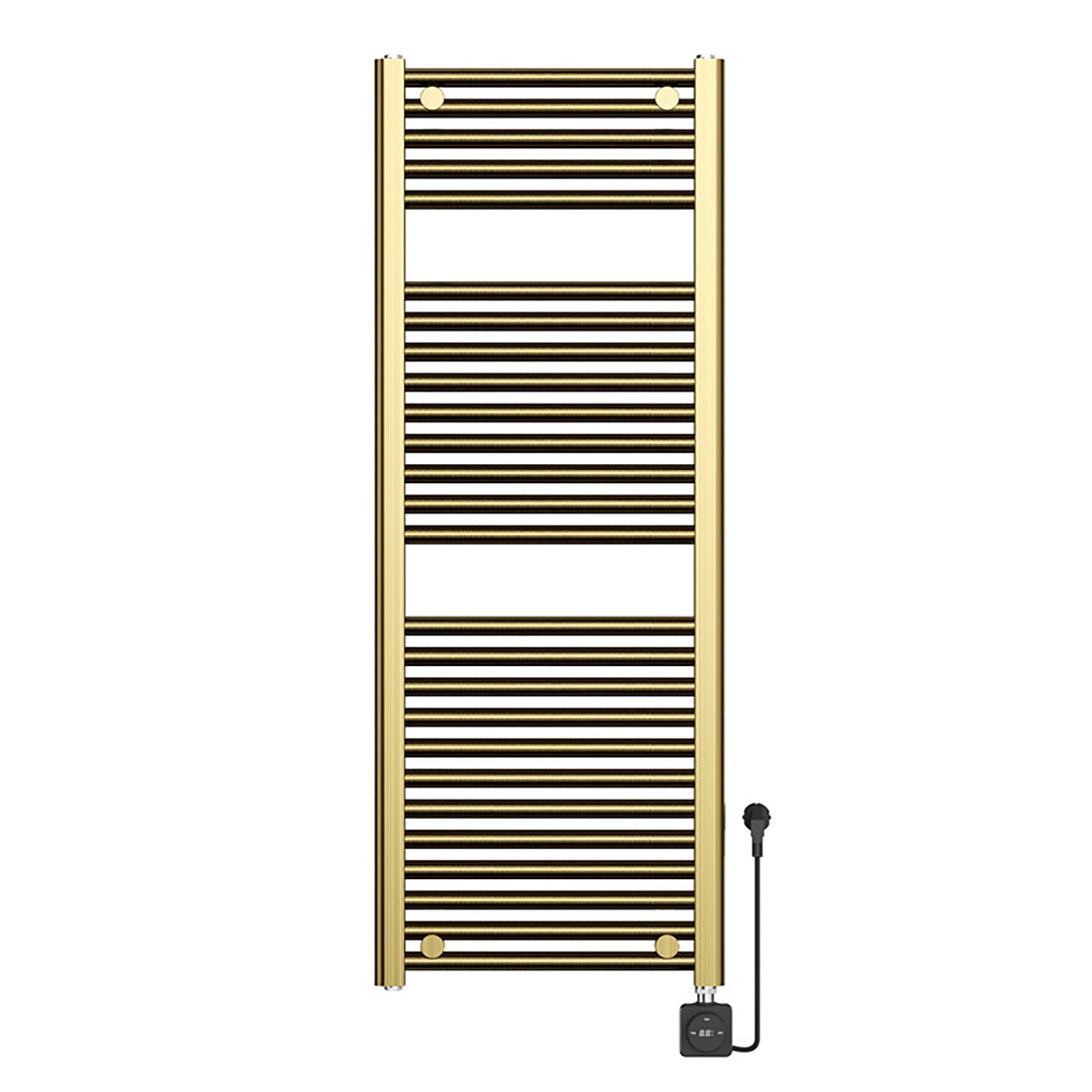 Wiesbaden Elara elektrische radiator Smart WiFi 118,5 x 45 cm geborsteld messing PVD