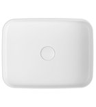 Isvea Infinity Rechthoekig Waskom 50x36 Cm Wit Keramiek